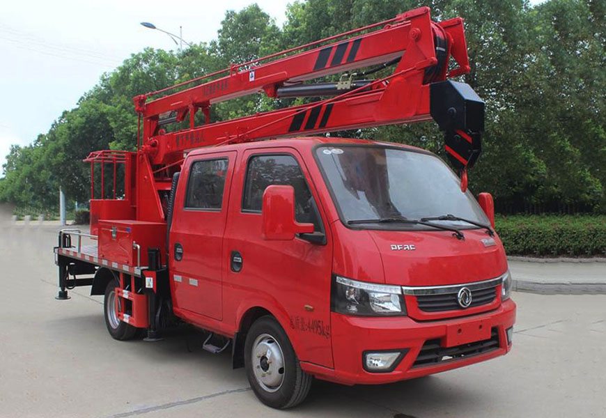 東風途逸雙排13米高空作業車